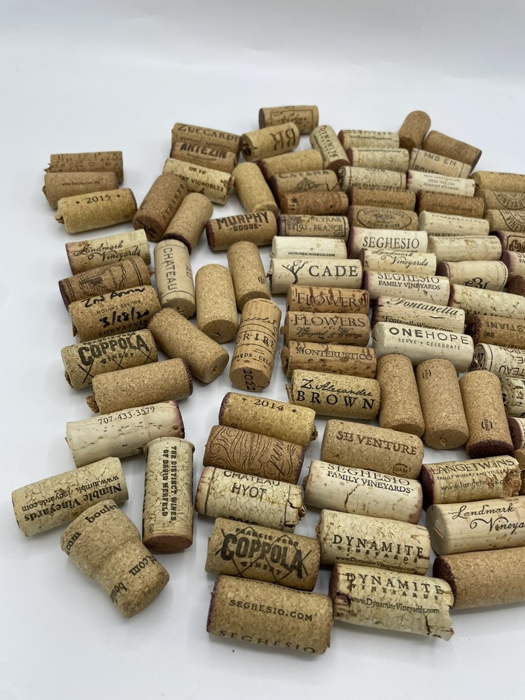 Premium Wine Corks Natural - Used Assorted 100 Count