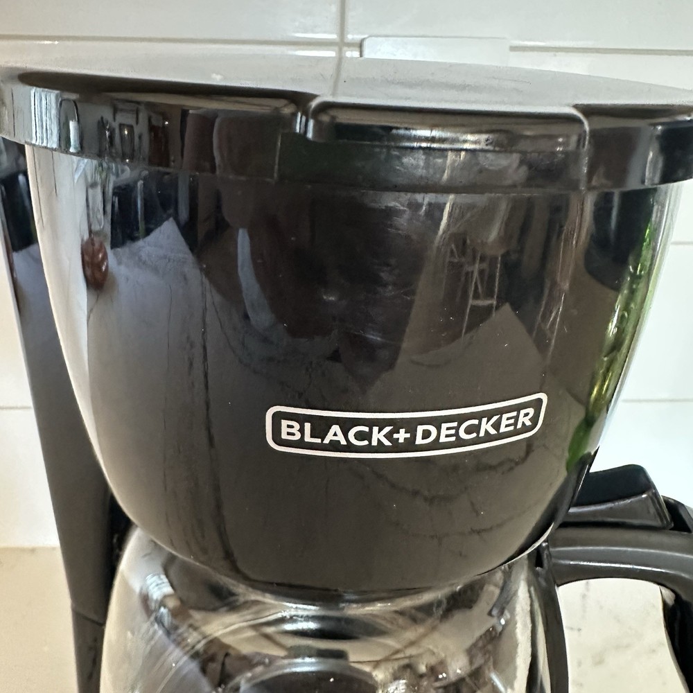 Black + Decker CM1100B 12 Cup Programmable Coffeemaker, Black
