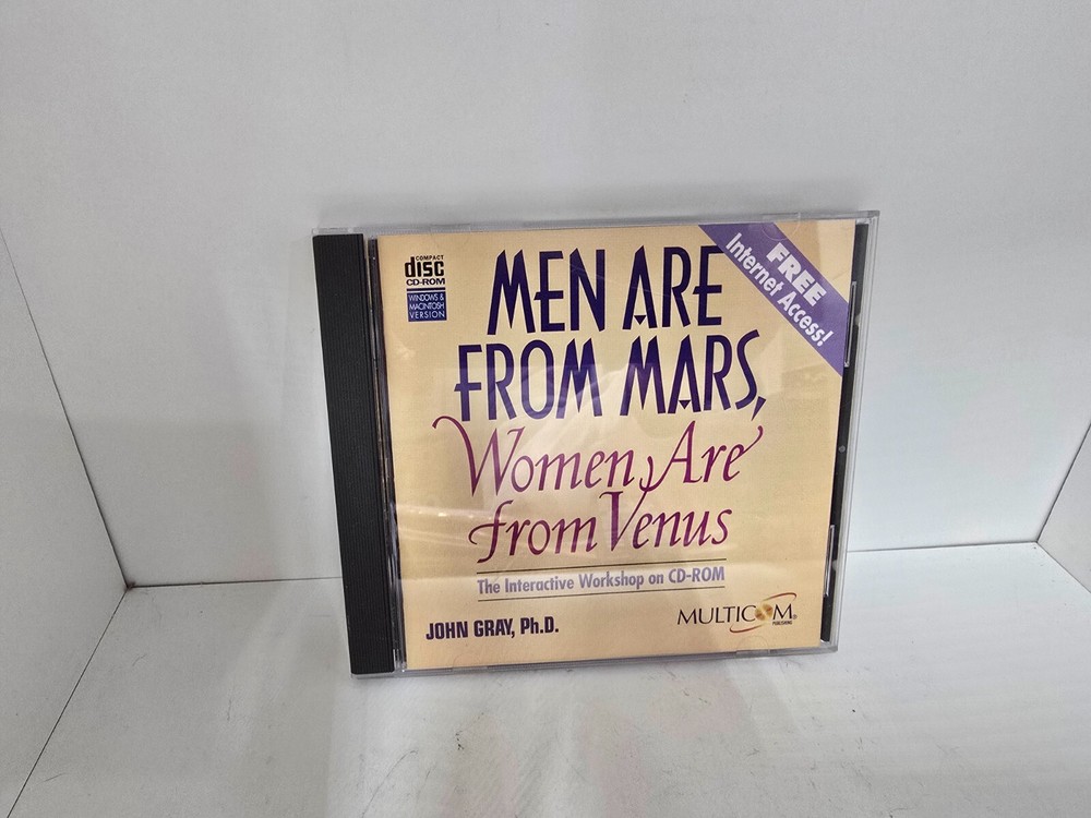 Men are from Mars, Women are from Venus Interactive Workshop CD ROM - John Gray