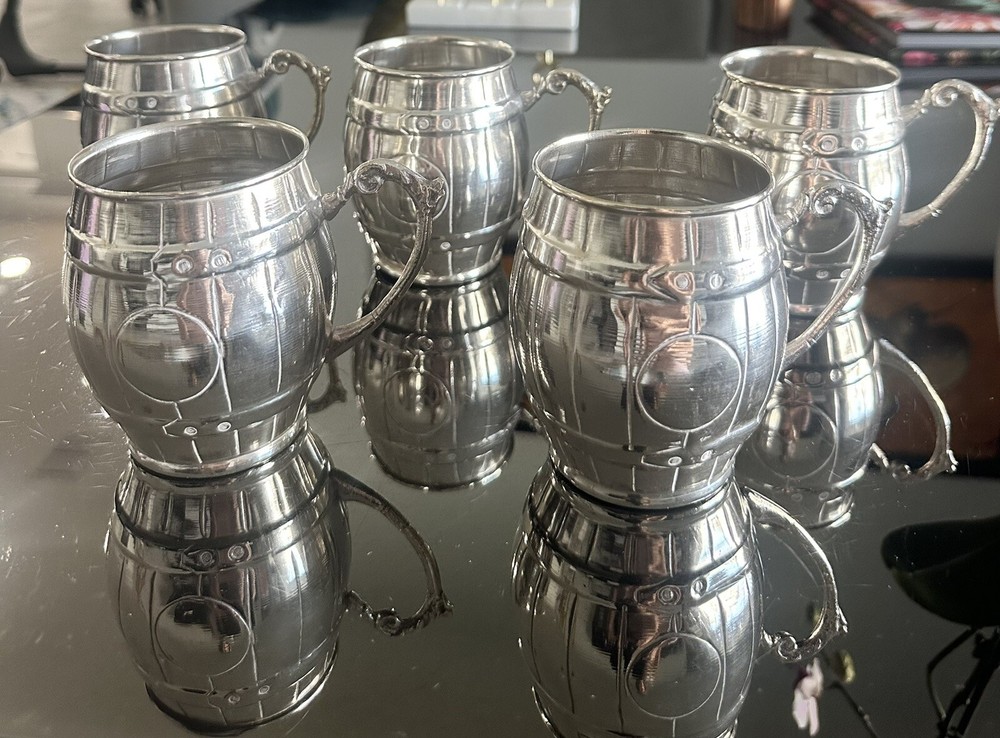 925 Silver Beer Mug