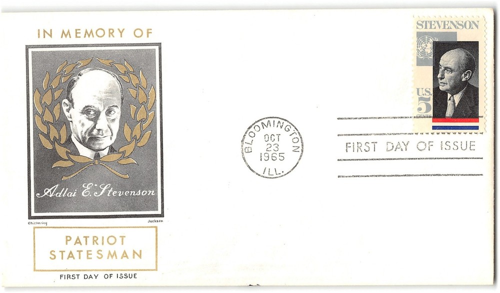 US #1275 FDC, 1965, Chickering Jackson