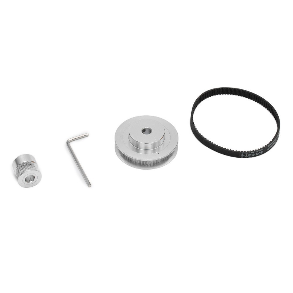 GT2timing Belt Closed Loop 200mmpulley With 20 Teeth & 60 Teeth For 3D Printers