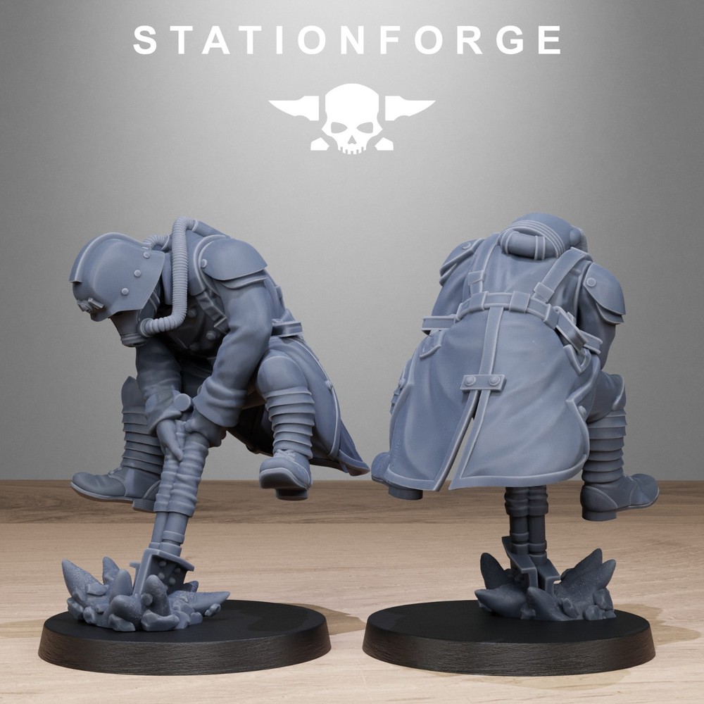GrimGuard Shovel Fighter - Stationforge