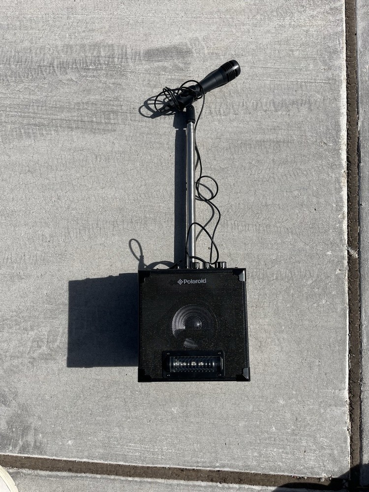 Polaroid Karaoke Box Speaker