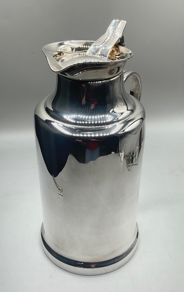 CHRISTOFLE ALBI SILVER PLATED THERMOS/ PITCHER
