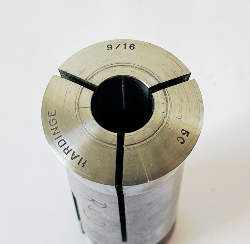 9/16" HARDINGE 5C Round Collet External Threads USA