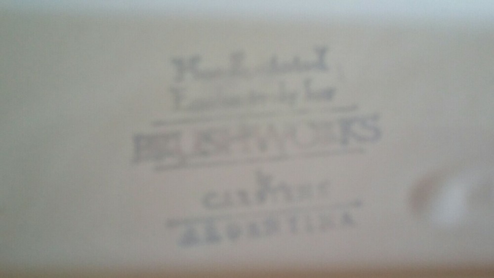 Brushworks butter dish in excellent condition.