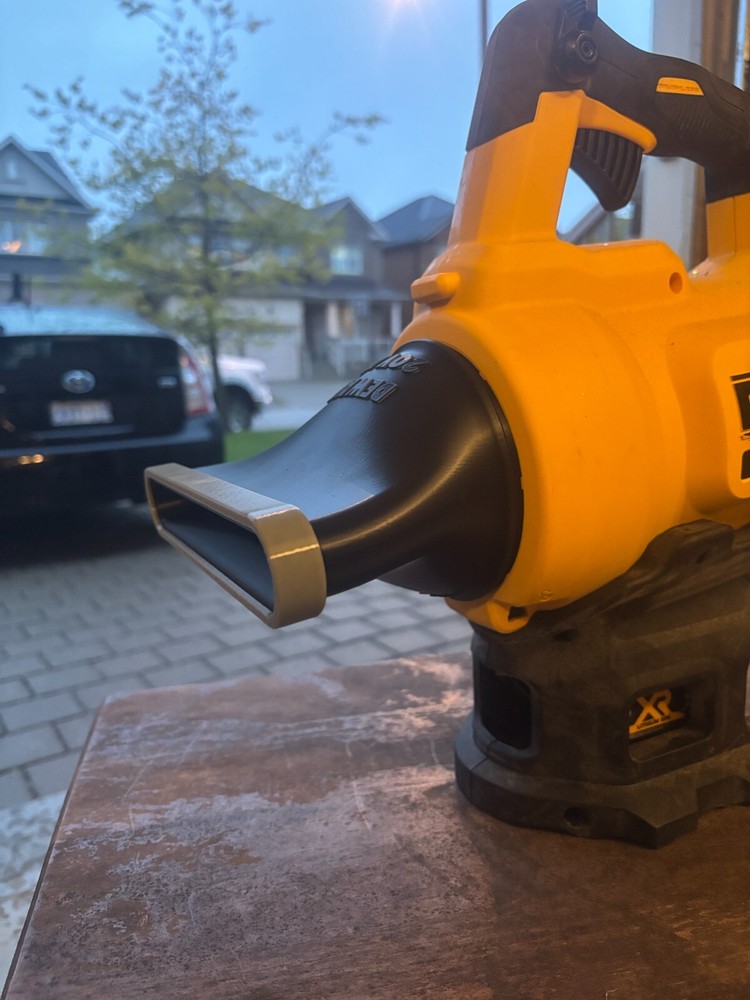 Compact Short Nozzle For DeWalt 20V DCBL720 Leaf Blower