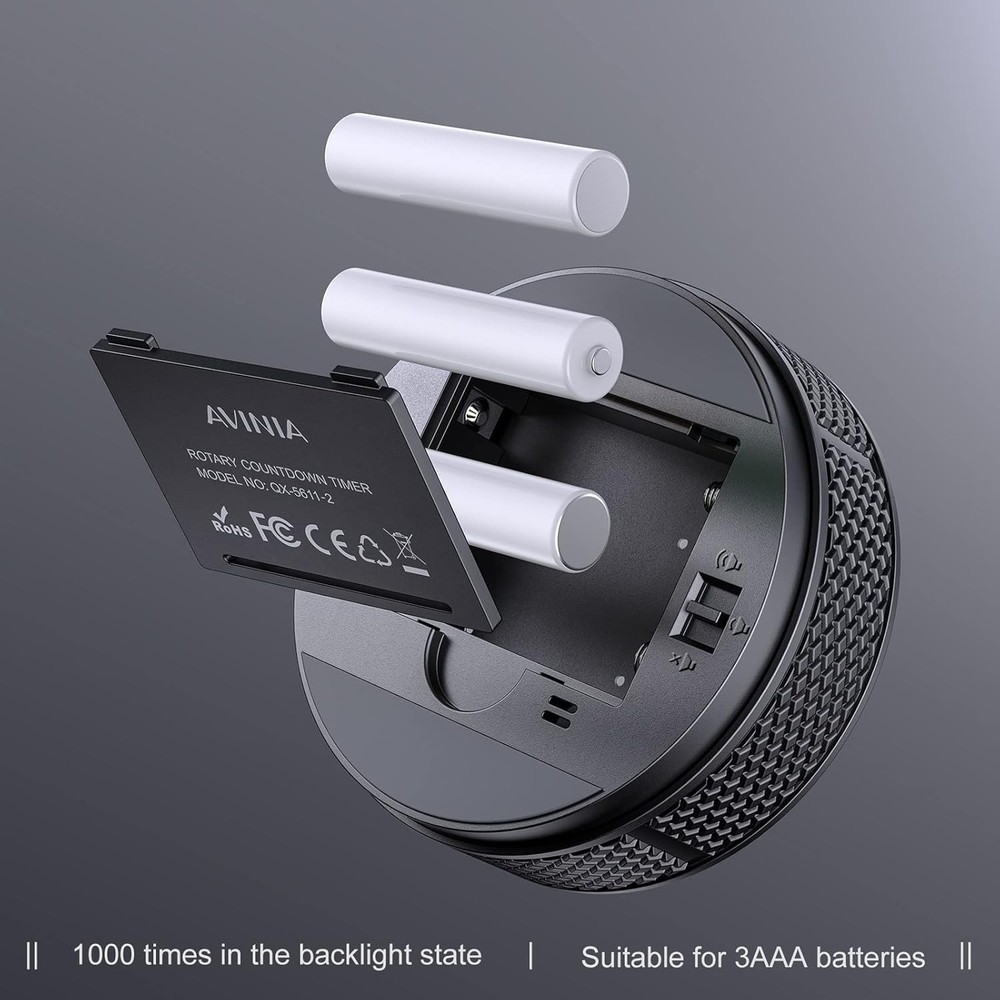 Digital Kitchen Timers, Visual timers Large LED Display Magnetic Countdown Co...