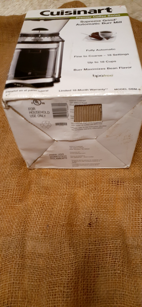 Cuisinart Supreme Grind Automatic Burr Mill FREE S/H