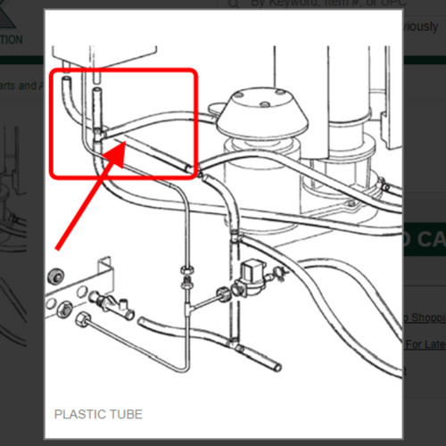 PLASTIC TUBE #1011357-31