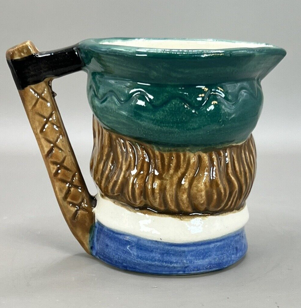 Ceramic Robinhood Creamer Hand Painted