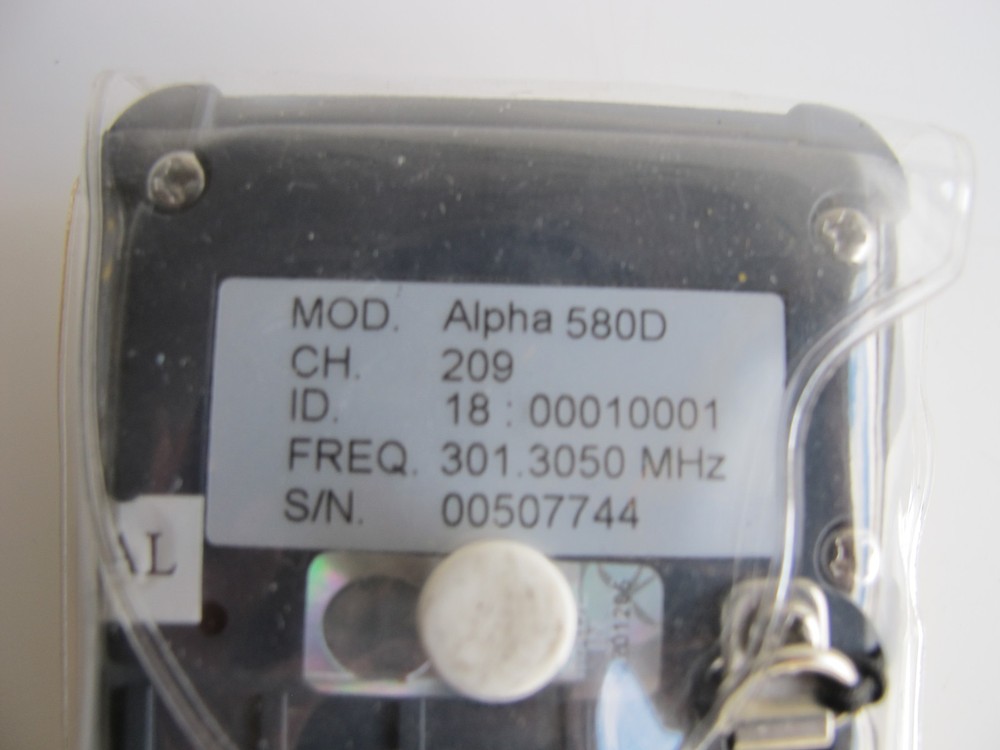 FOMOTECH ALPHA 580D CONTROLLER