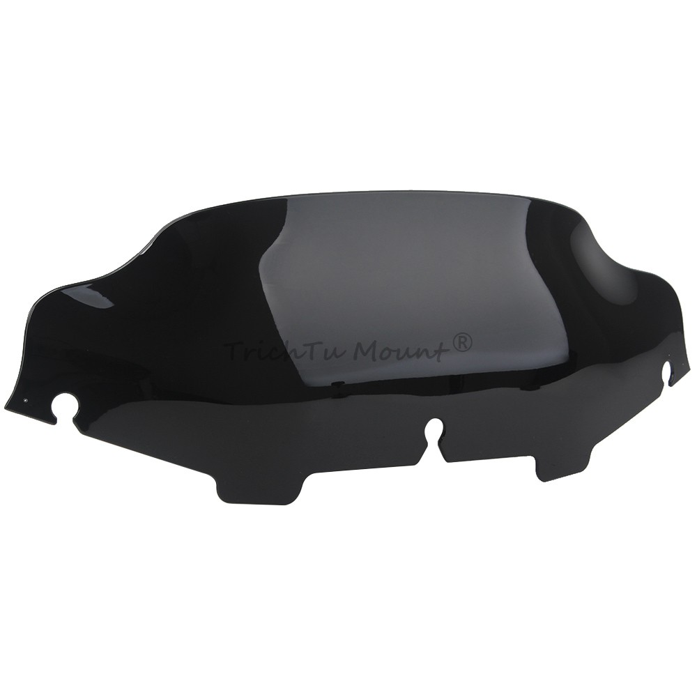 For Harley Touring Electra Glide FLHT 1996-2013 6" Wave Windshield Windscreen
