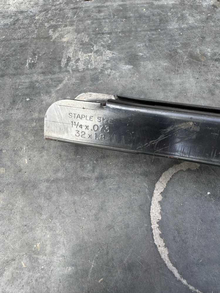 Vintage Clincher hand stapler system