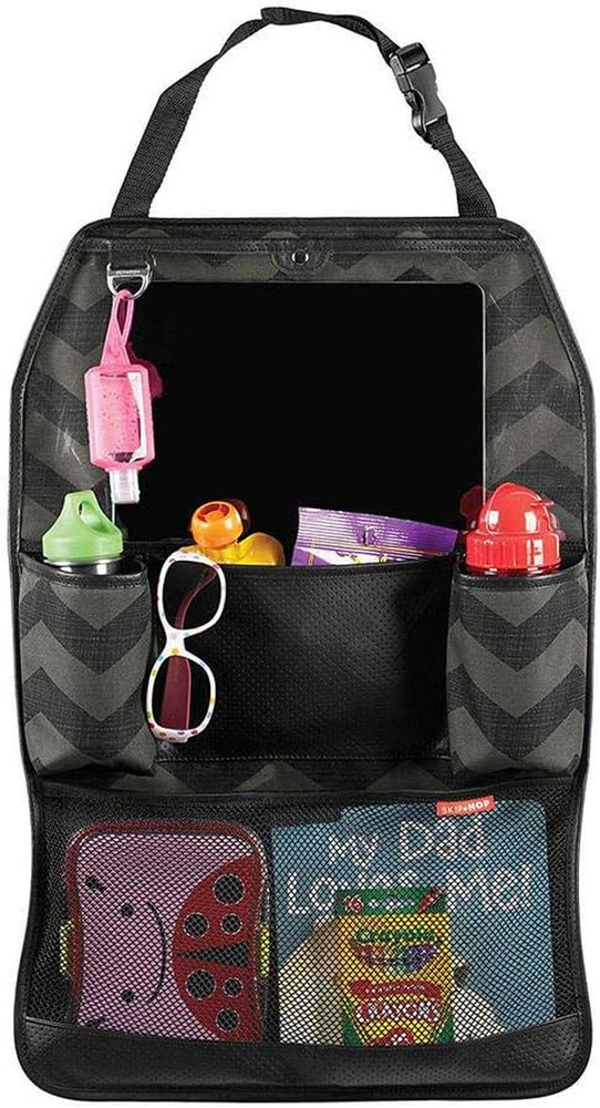 Back Seat Car Organizer, Style Driven, Black, 0.6 Lb