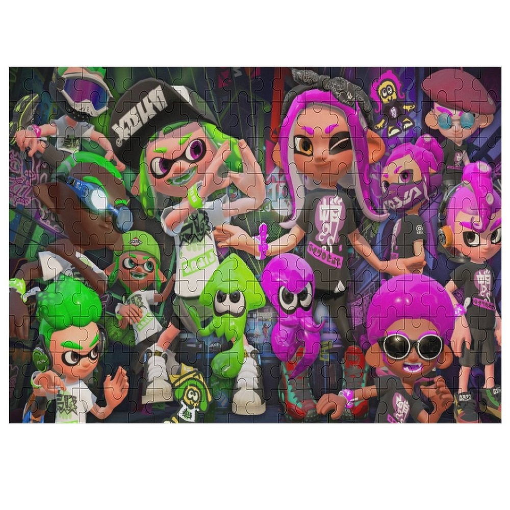 Splatoon Jigsaw Puzzle 200 Pieces Birthday Gift