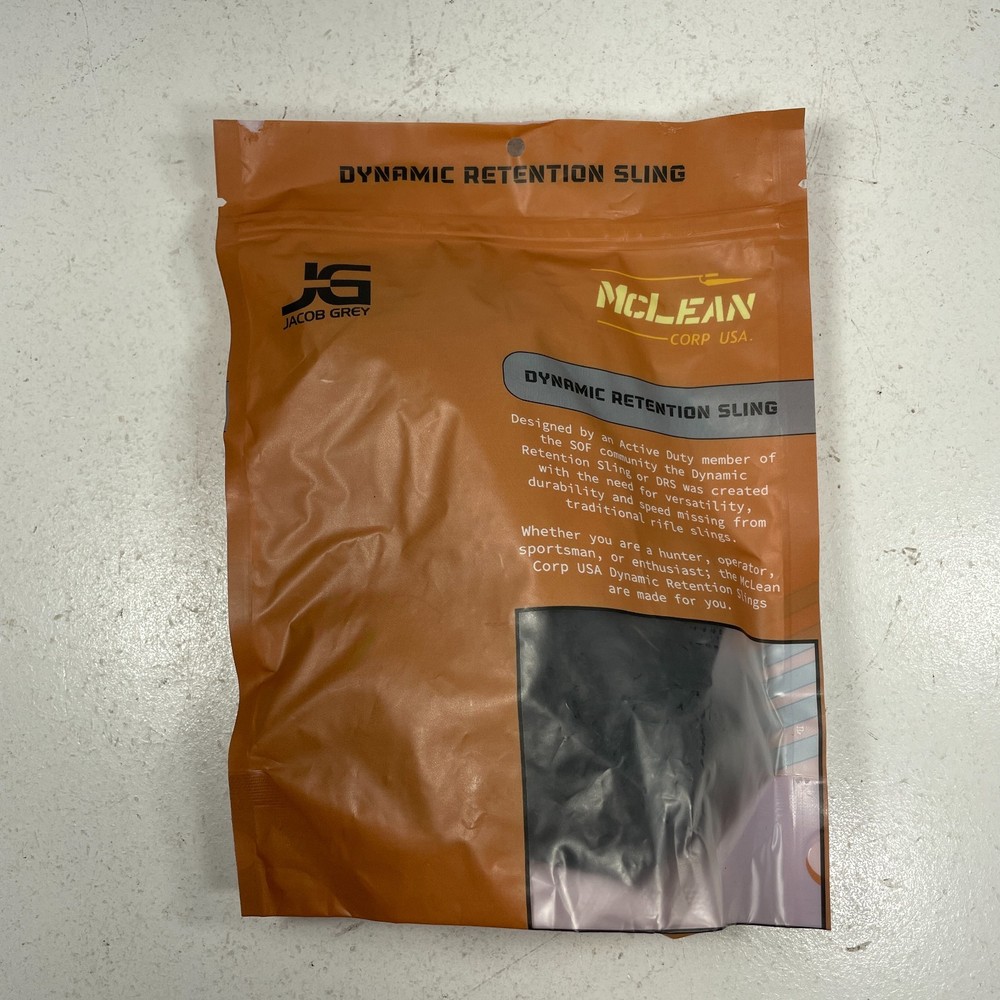 McLean Corp USA Dynamic Retention Sling Black