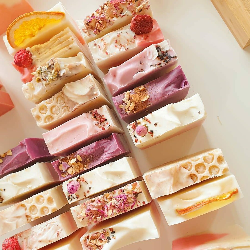 Neon Powder Purple Red