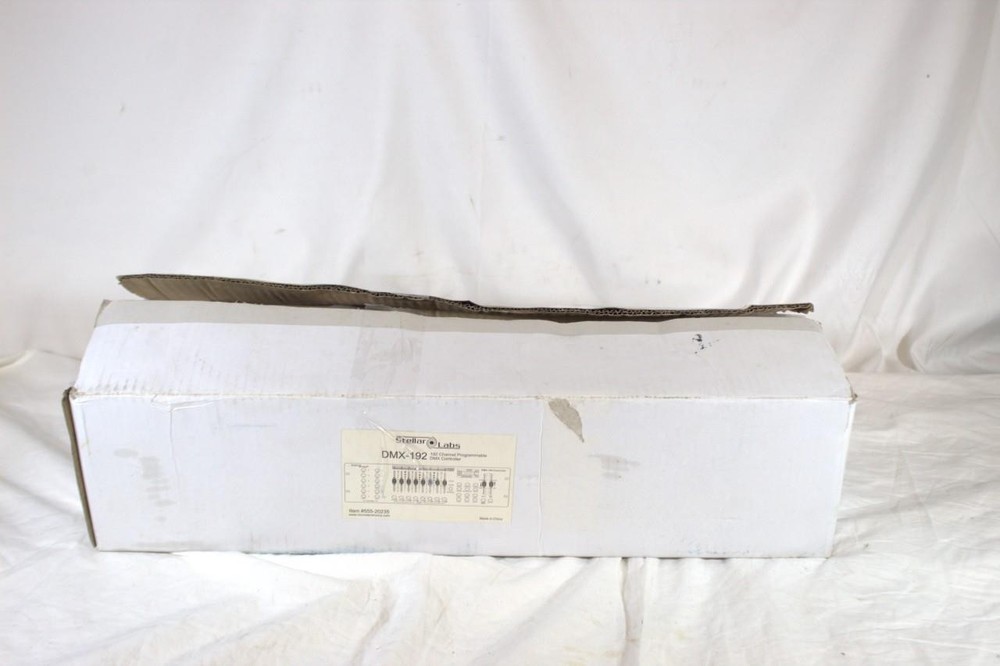 Stellar Labs DMX-192 192 Channel Programmable DMX lighting controller