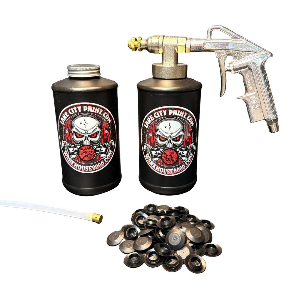 Pro Undercoating Gun - 360 Wand Kit (2 B Quart Bottles)