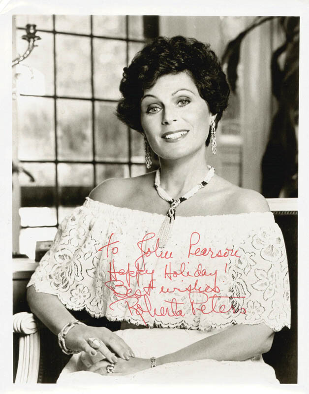ROBERTA PETERS - INSCRIBED PHOTOGRAPH SIGNED