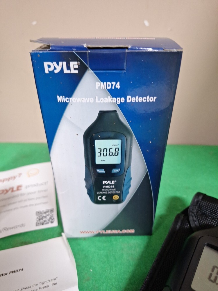 Pyle PMD74 Microwave Leakage Detector New Open Box