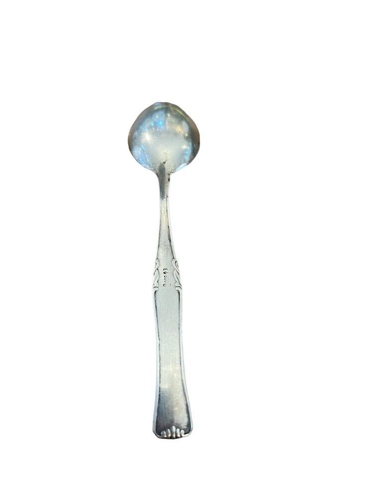 Antique European 800 Silver Tea Caddy Spoon