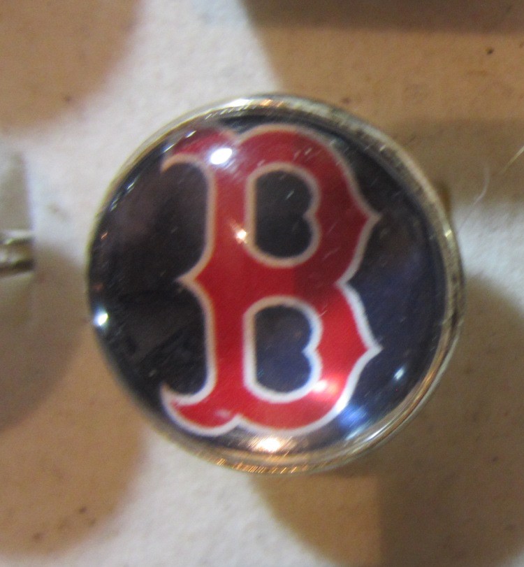 Boston Red Sox Blue Logo Ring