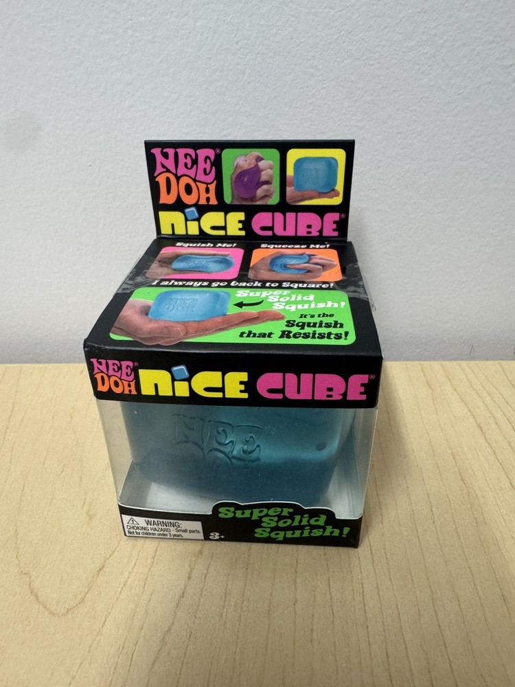NEW IN BOX Authentic NEEDOH Nice Cube- ONE cube squish toy