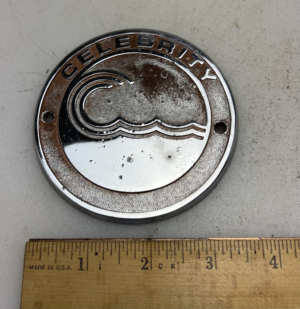 Vintage Celebrity Boat Emblem
