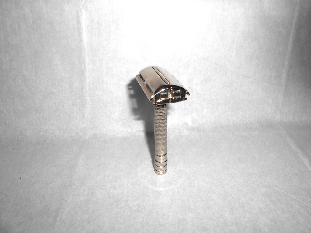 Gillette Ranger Tech 1941 DE TTO Refurbished Replated Nickle 2