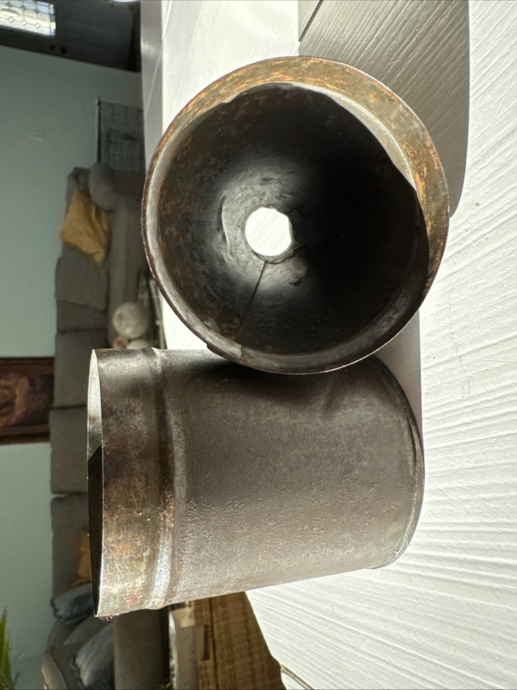 Industrial Tin Tool Container 6”