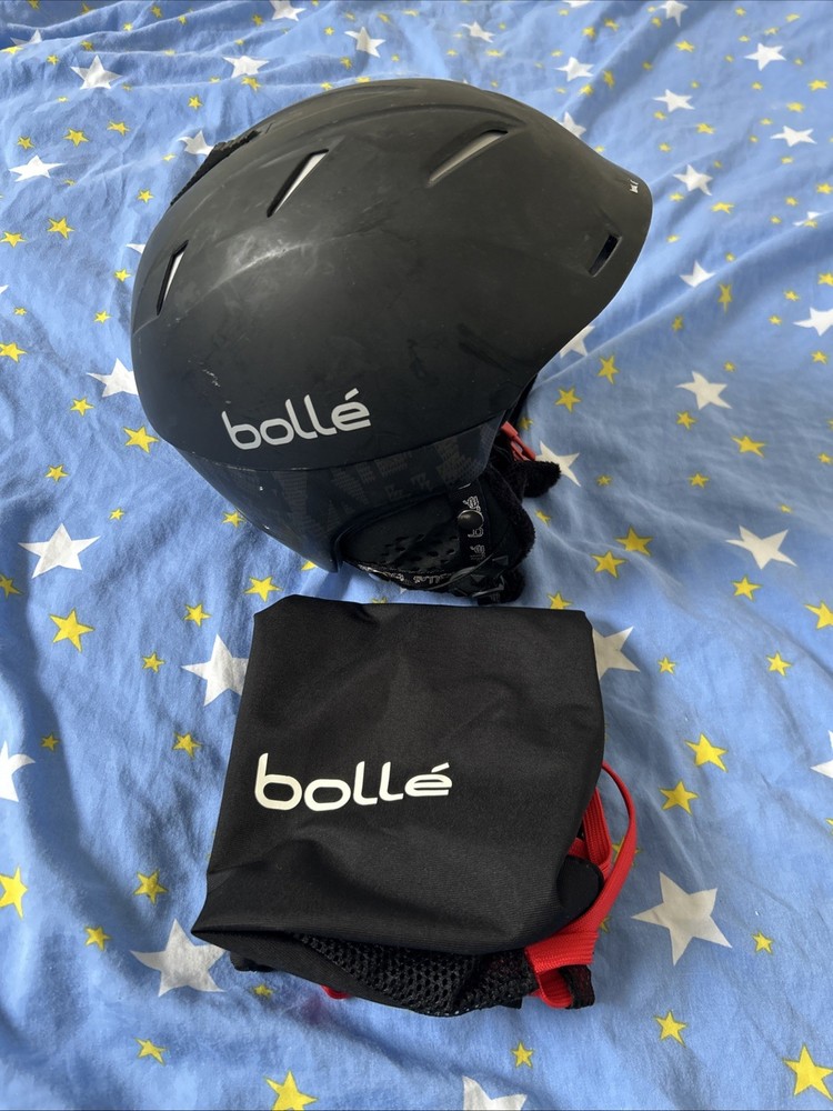 Bollé Black Ski/Snowboard Helmet Size Medium (58-61cm)