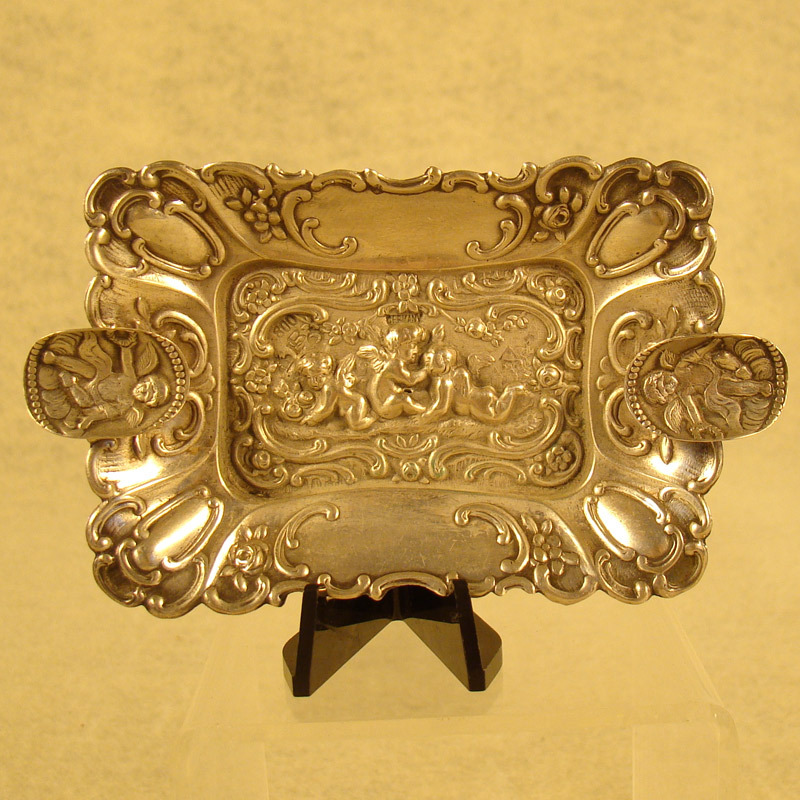 Set of Five German Ash Receivers (800 Silver)