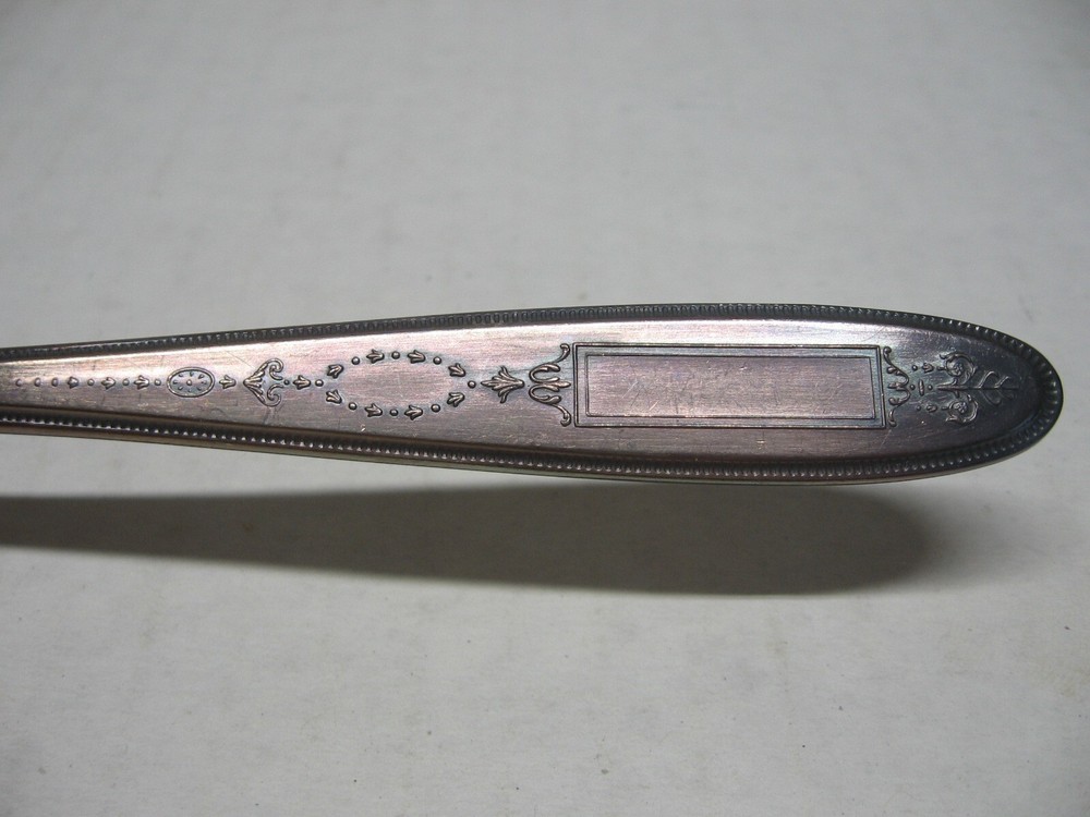 3 Solid Serving Spoons Oneida Community Plate Grosvenor 1921