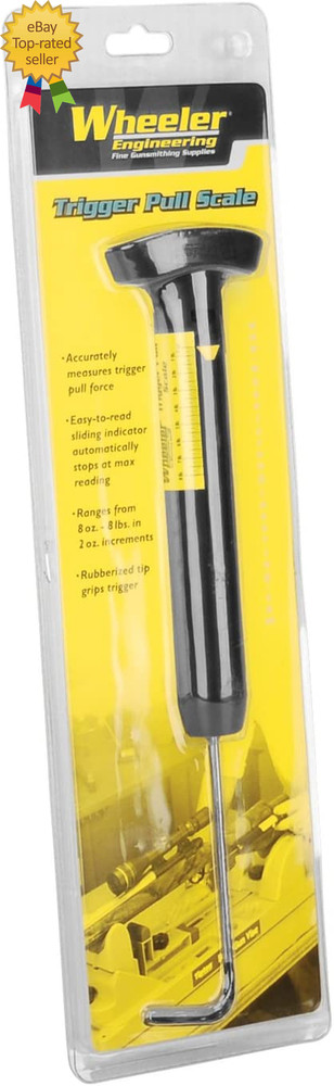 Manual Trigger Pull Scale with 8Oz to 8Lb Value Range for Gunsmithing, Shooting