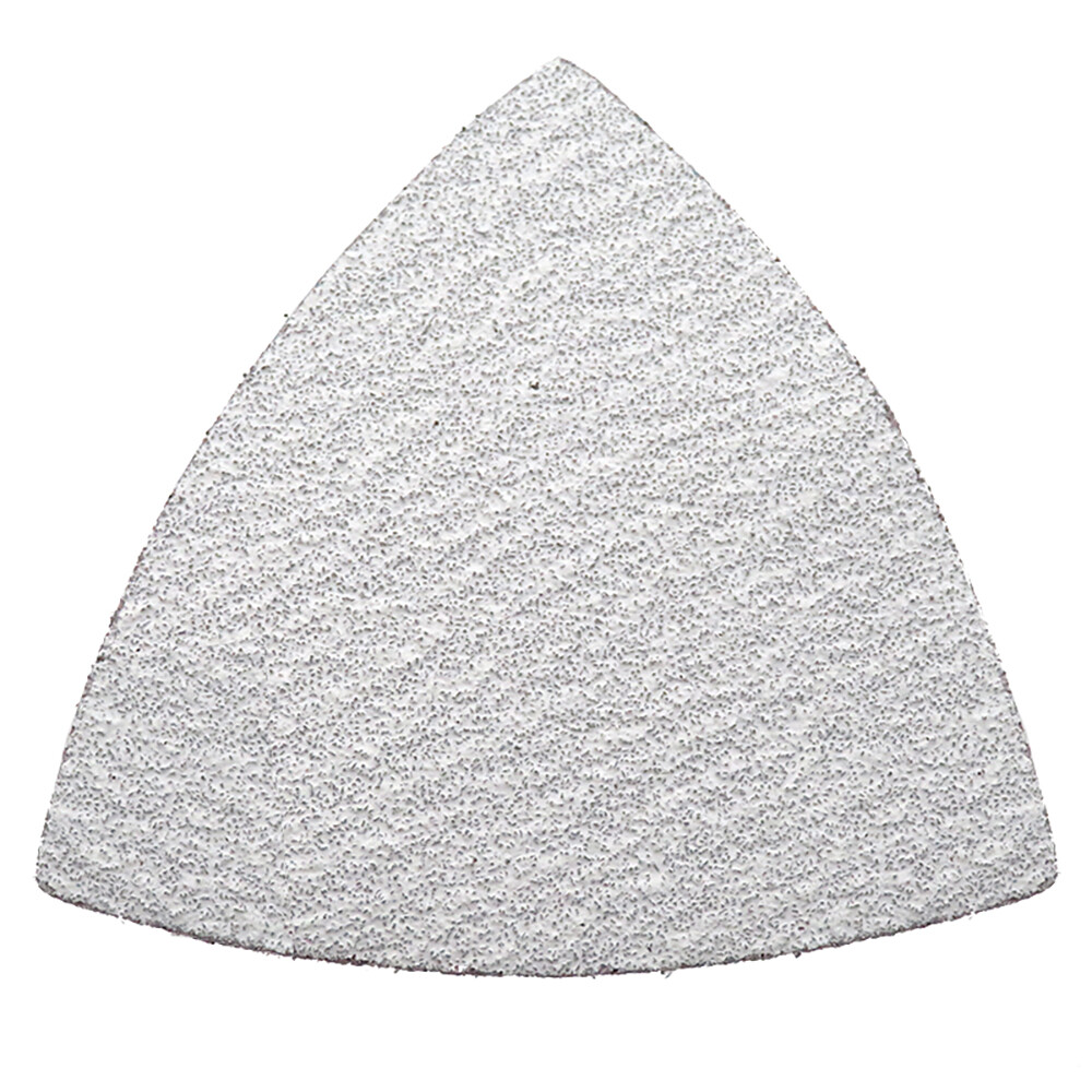 60-1000Grit 90*90*90mm Mouse Sanding Sheets Triangular Sander Pad White Dry Sand