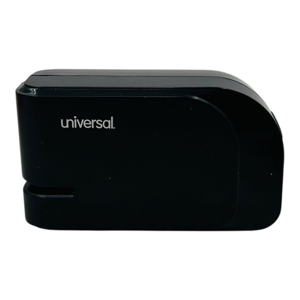Universal Half-Strip Electric Stapler 20-Sheet Capacity Black