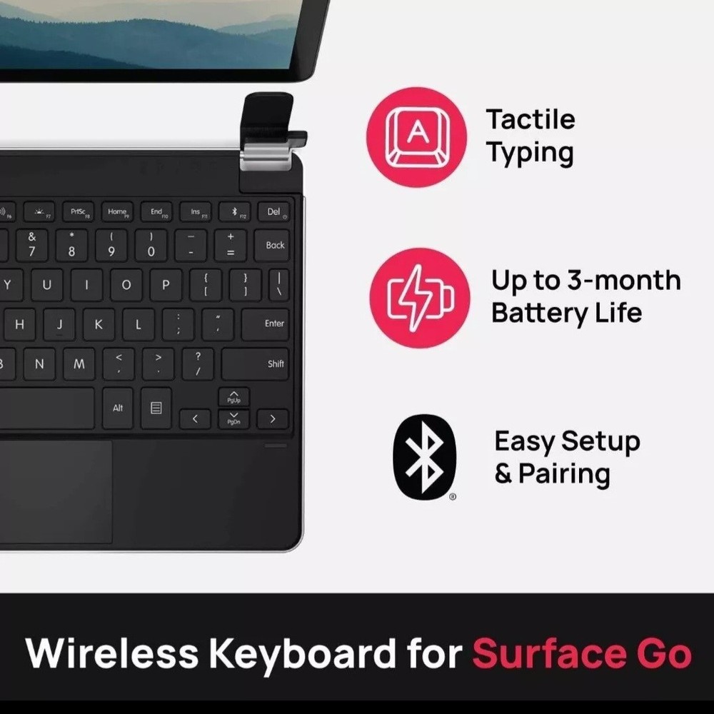 Brydge 10.5 Go+ Wireless Keyboard with Precision Touchpad