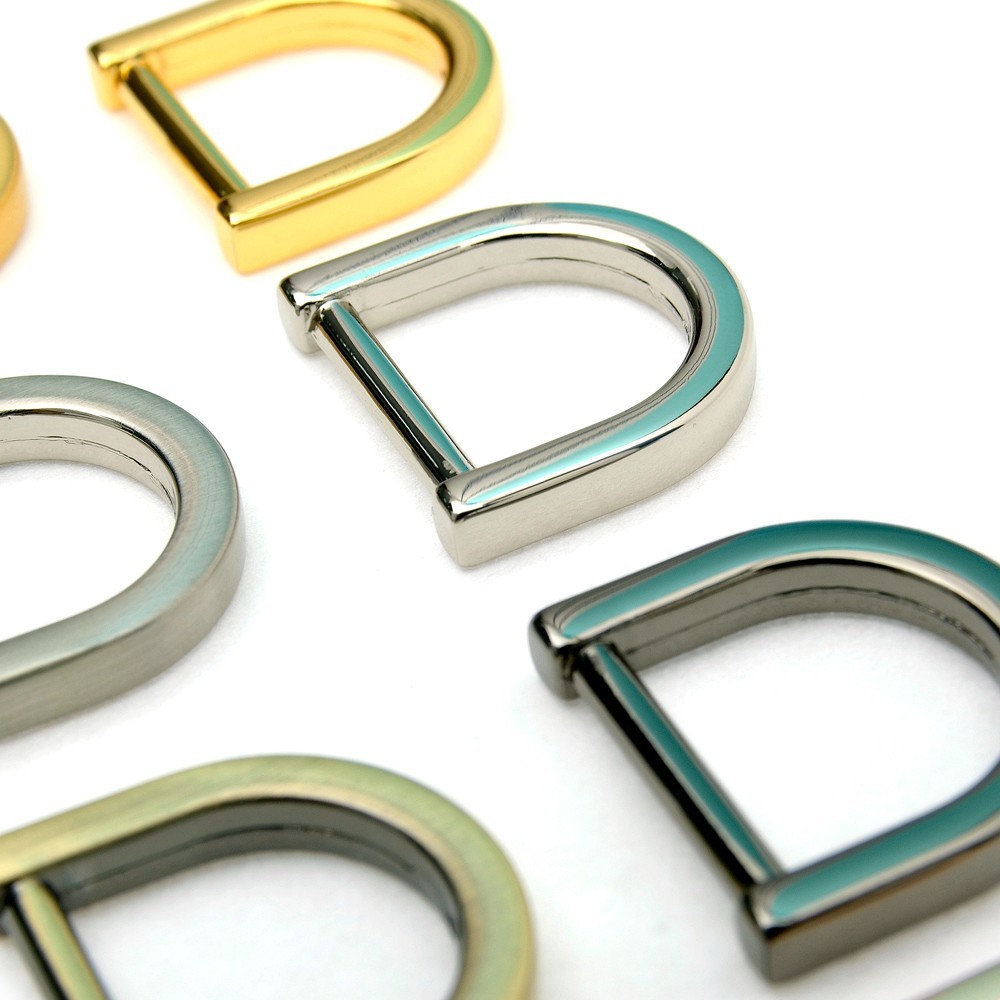 15 mm flat d-ring Inside Diameter D Ring for bags leather craft