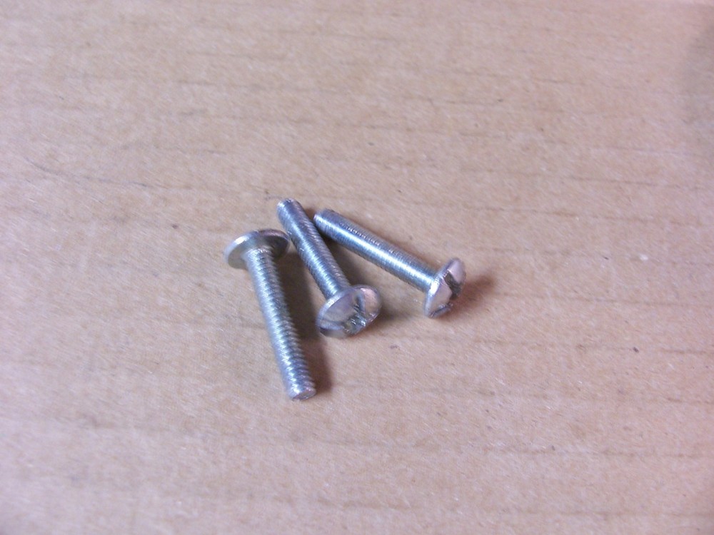 (3) CERAMIC DRAWER PULLS / KNOBS WITH BACK PLATES -- ORIGINAL SCREWS INCLUDED