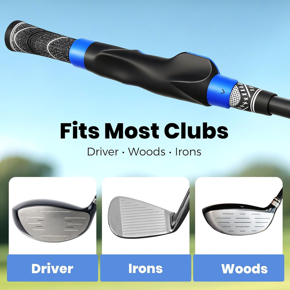 Golf Grip Trainer – Right-Hand Swing Trainer & Practice Grip Corrector for Prope