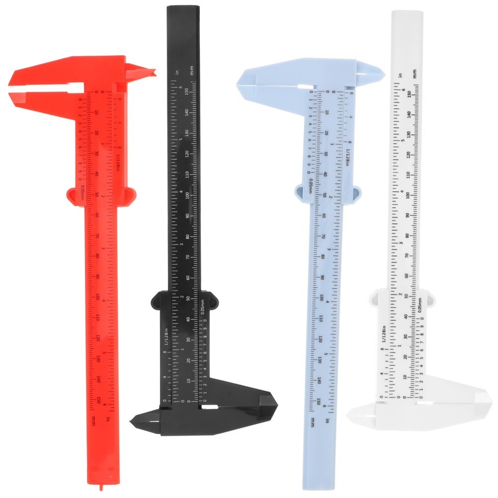 4 Pcs Precision External Dial Caliper Measure Measuring Tool Student