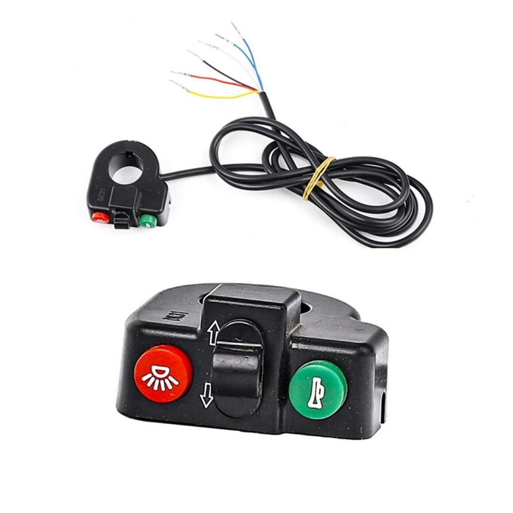 E-Bike Handlebar Switch Easy Mount Standard 22mm Fitting Size