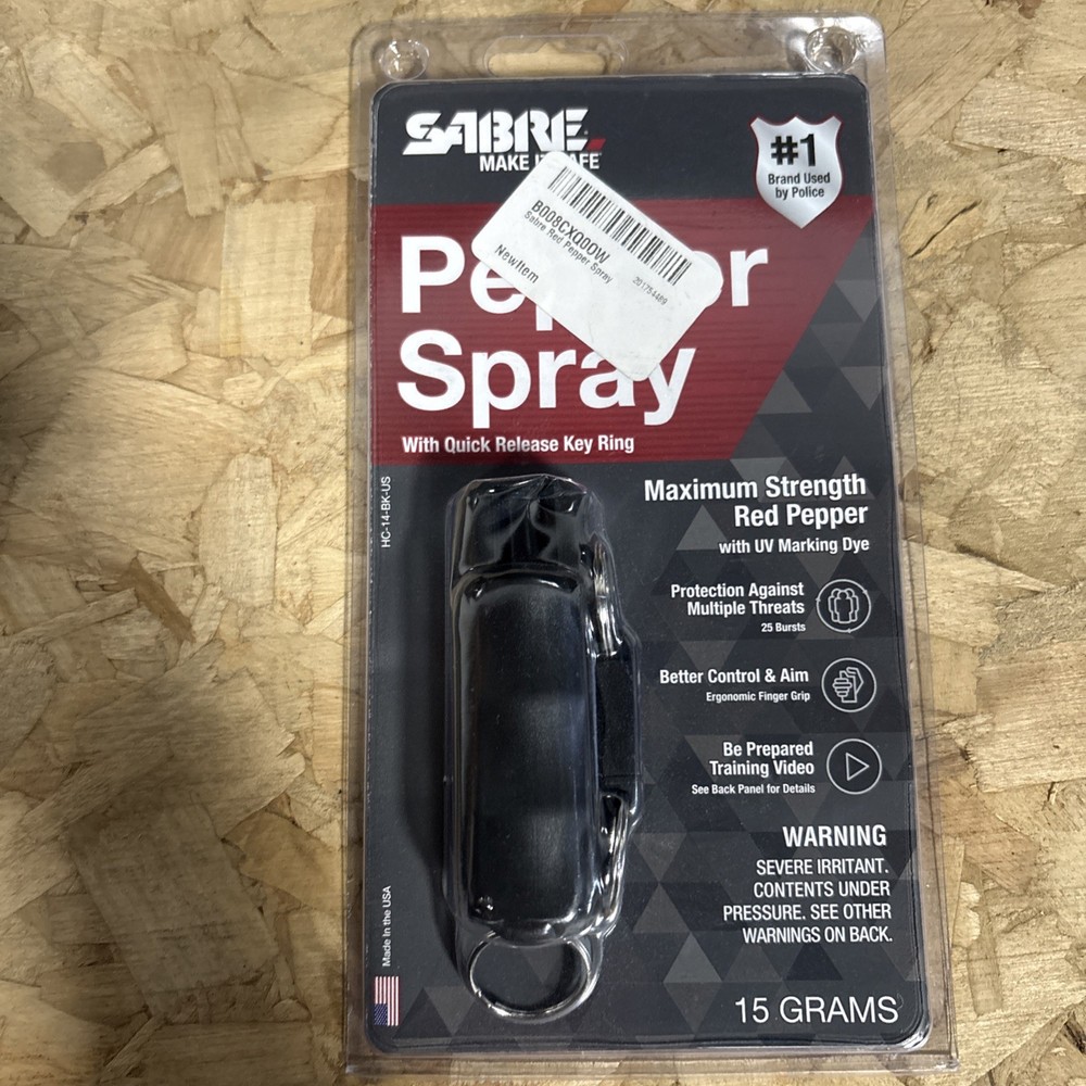 sabre red pepper spray Maximum Strength 15 Grams ￼