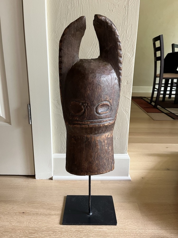 Authentic African Mumuye Buffalo Mask