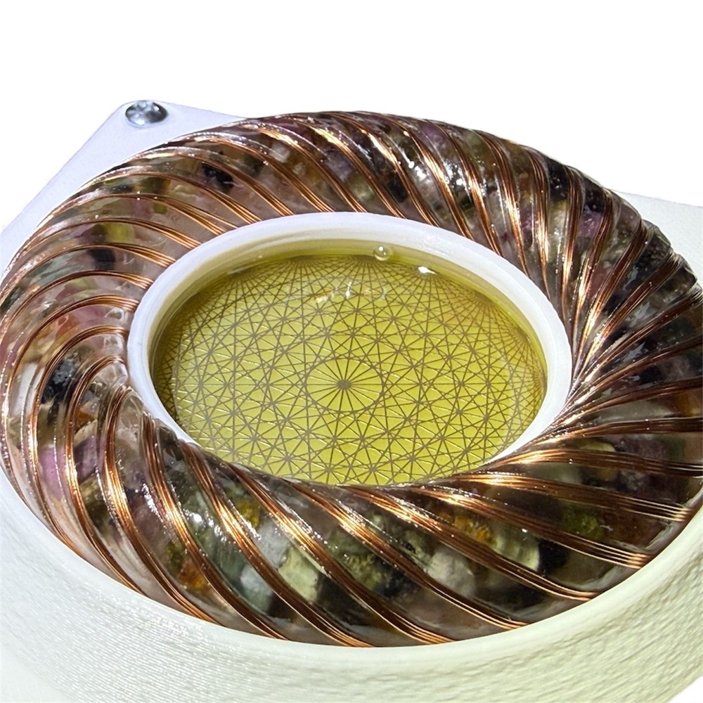 Rodin Coil Scalar Wave Magnetotherapy machine with orgone core
