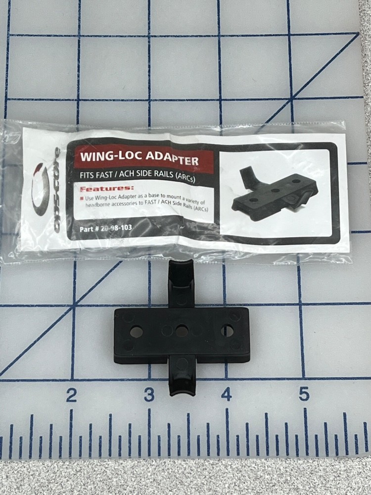 Ops-Core Wing-Loc Adapter Fits FAST/ACH Side Rails (ARCs)