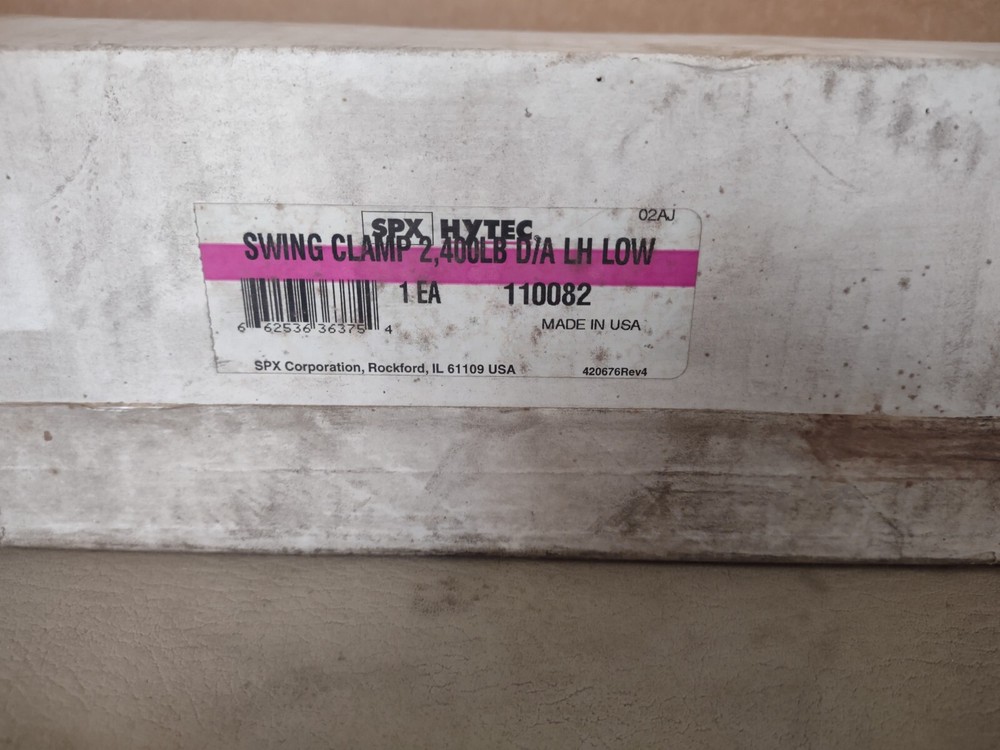SPX HYTEC 110082 SWING CLAMP NIB